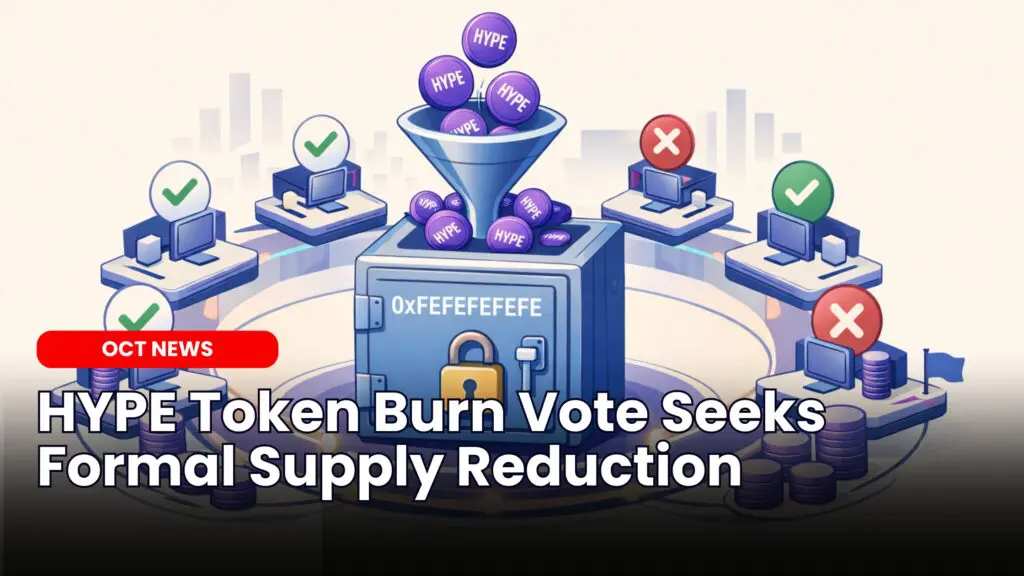 HYPE Token Burn Vote Seeks Formal Supply Reduction
