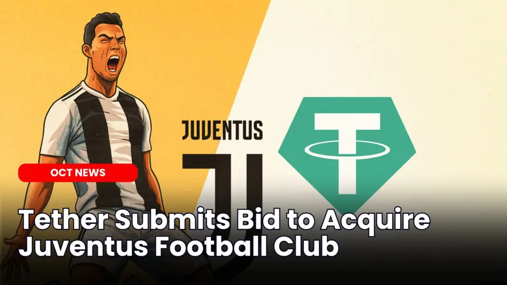 Tether Submits Bid to Acquire Juventus Football Club