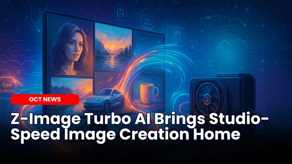Z-Image Turbo AI Enables Sub-Second Image Generation image