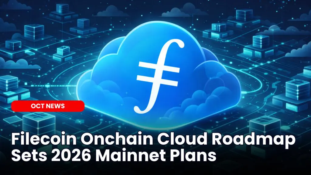Filecoin Onchain Cloud Roadmap Sets 2026 Mainnet Plans image