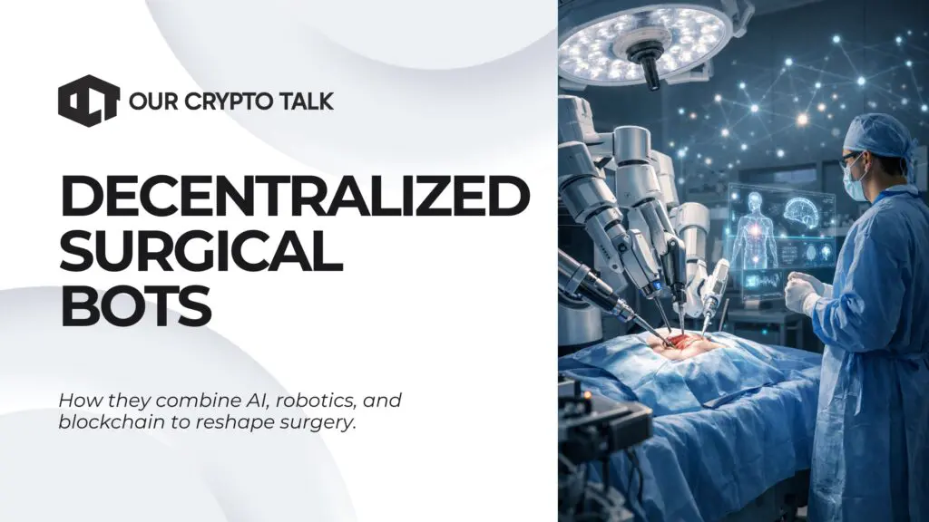 Decentralized Surgical Bots: Healthcare and Blockchain image