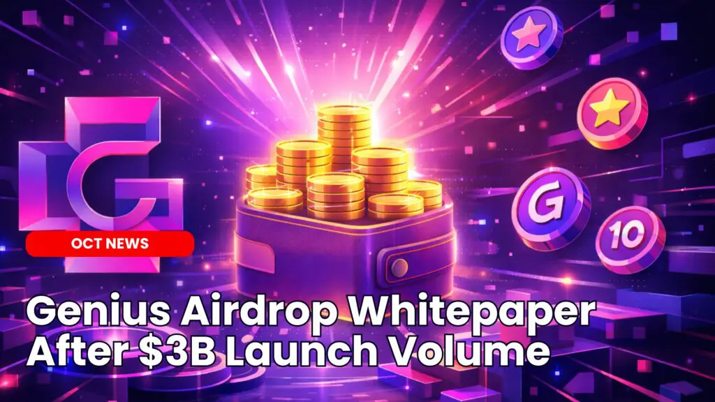 Genius Airdrop Whitepaper After $3B Launch Volume