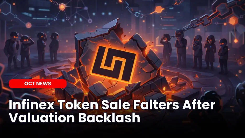 Infinex Token Sale Falters After Valuation Backlash