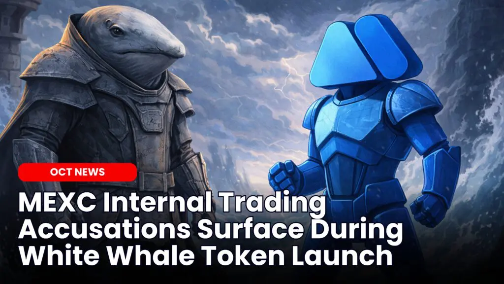 MEXC Internal Trading Accusations Surface During White Whale Token Launch image