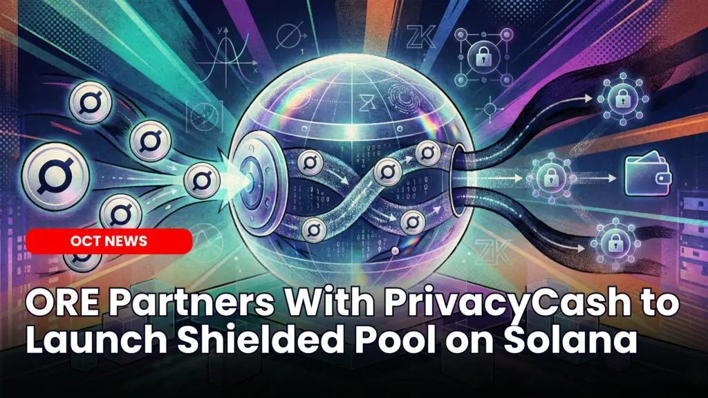 ORE Partners With PrivacyCash to Launch Shielded Pool on Solana image