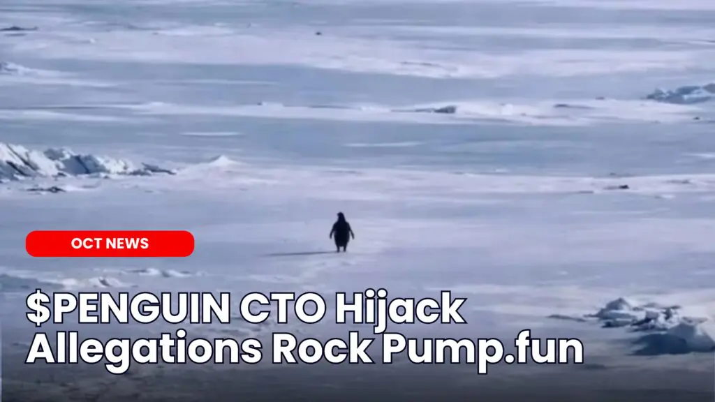 $PENGUIN CTO Hijack Allegations Rock Pump.fun