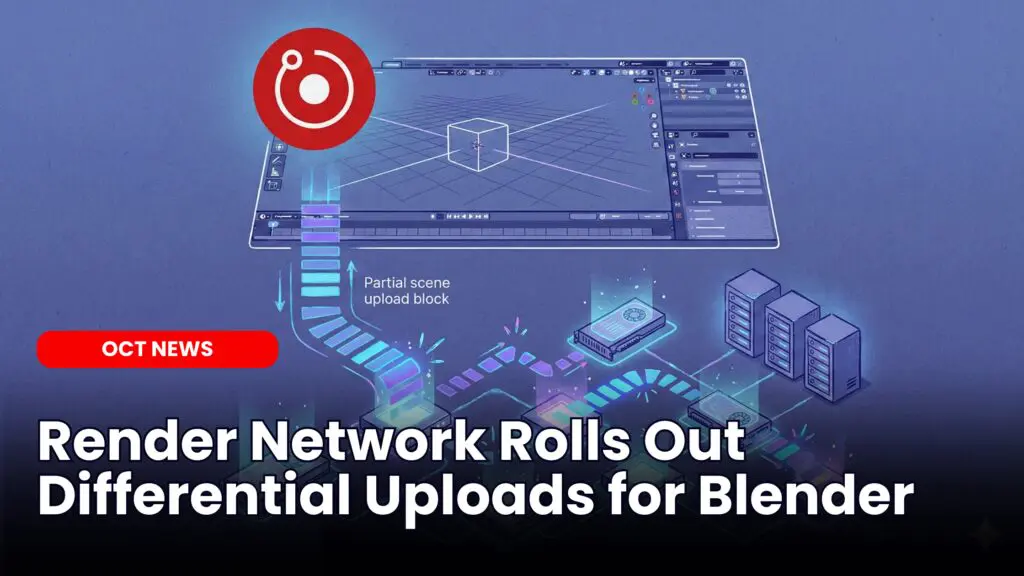 Render Network Rolls Out Differential Uploads for Blender image