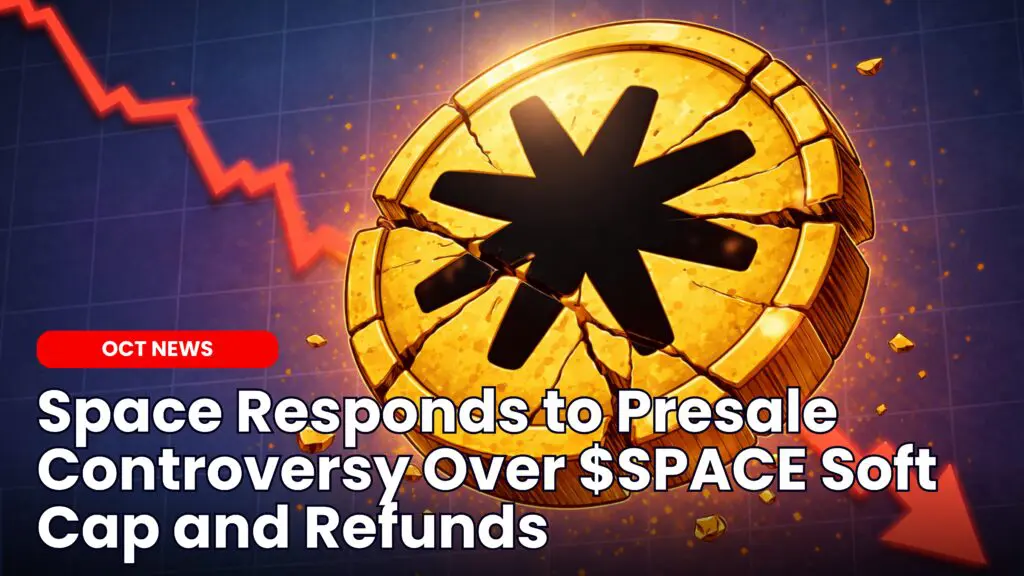 Space Responds to Presale Controversy Over $SPACE Soft Cap and Refunds image