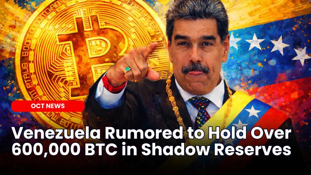 Venezuela Rumored to Hold 600,000 BTC in Shadow Reserves