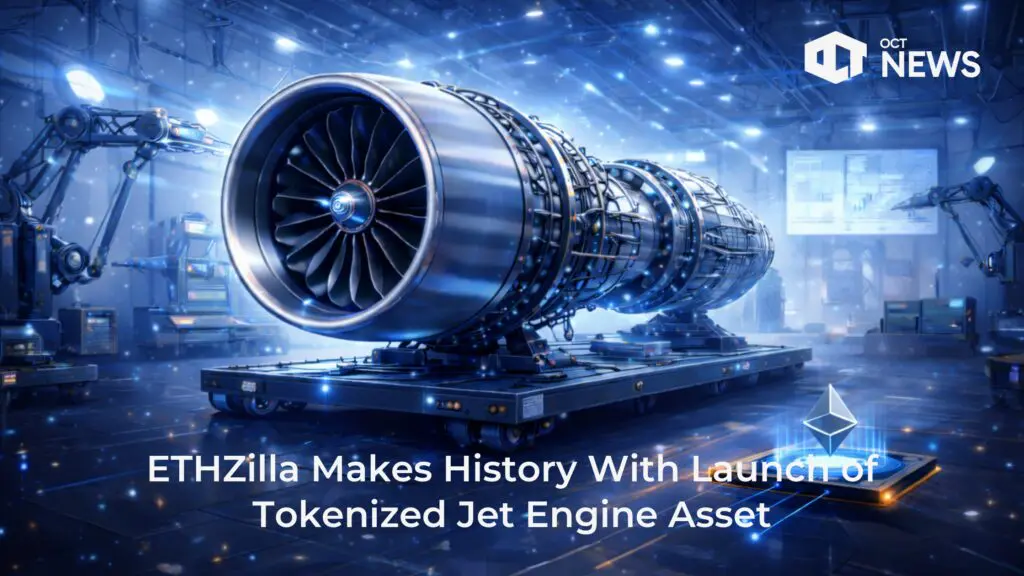 ETHZilla Makes History With Launch of Tokenized Jet Engine Asset