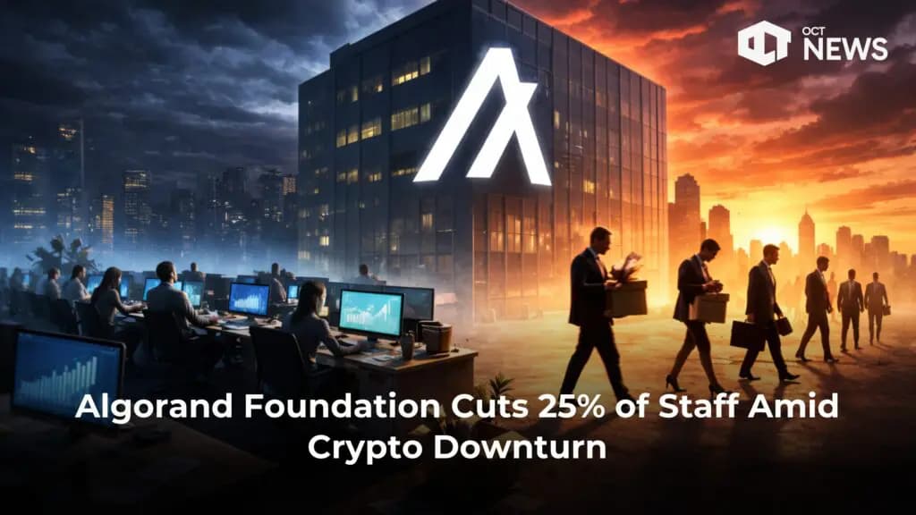 Algorand Foundation Cuts 25% of Staff Amid Crypto Downturn