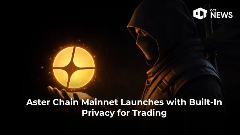 Aster Chain Mainnet Launches with Built-In Privacy for Trading image