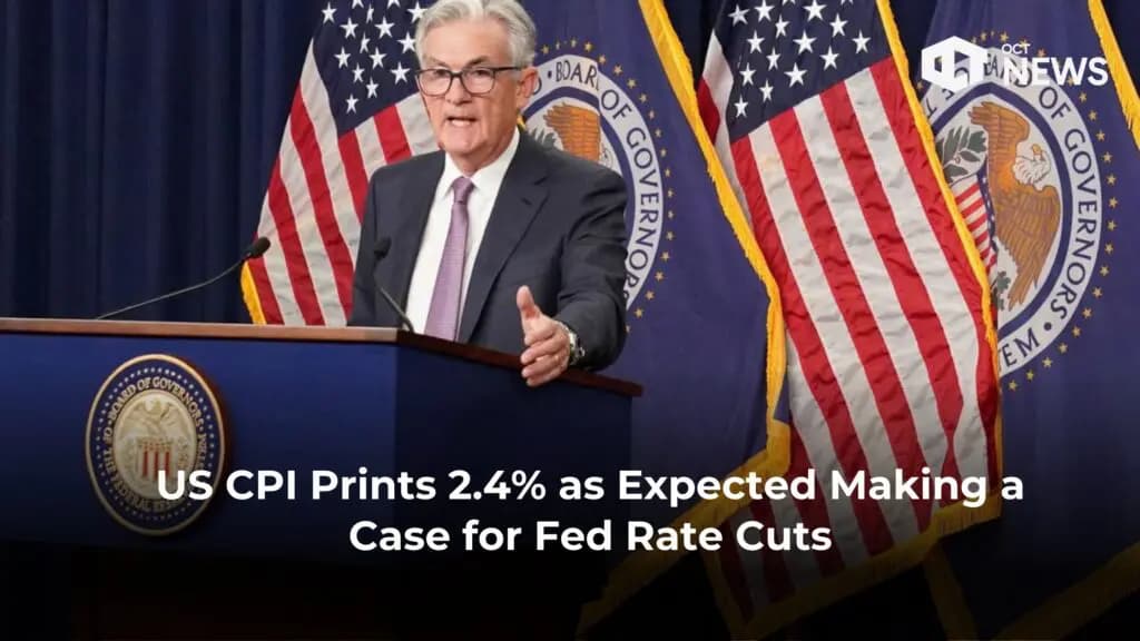 US CPI Prints 2.4% as Expected Making a Case for Fed Rate Cuts