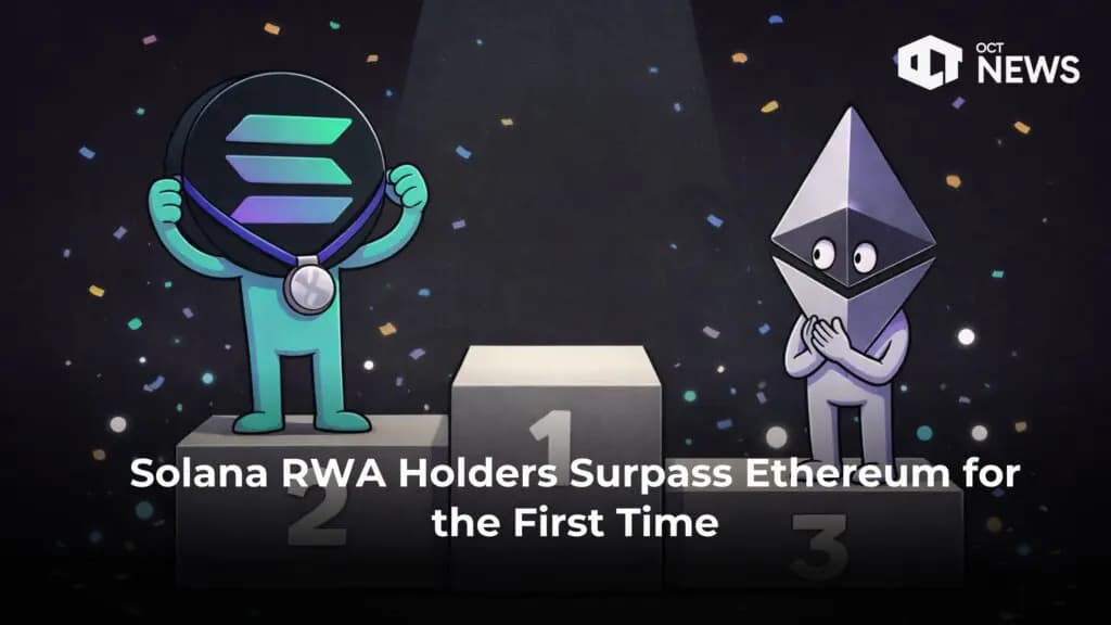 Solana RWA Holders Surpass Ethereum for the First Time