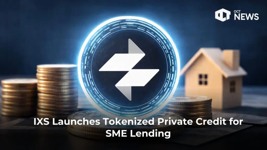 IXS Launches Tokenized Private Credit for SME Lending