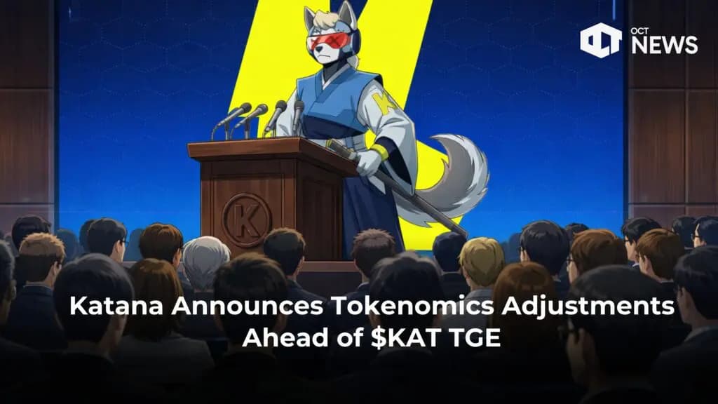 Katana Announces Tokenomics Adjustments Ahead of $KAT TGE