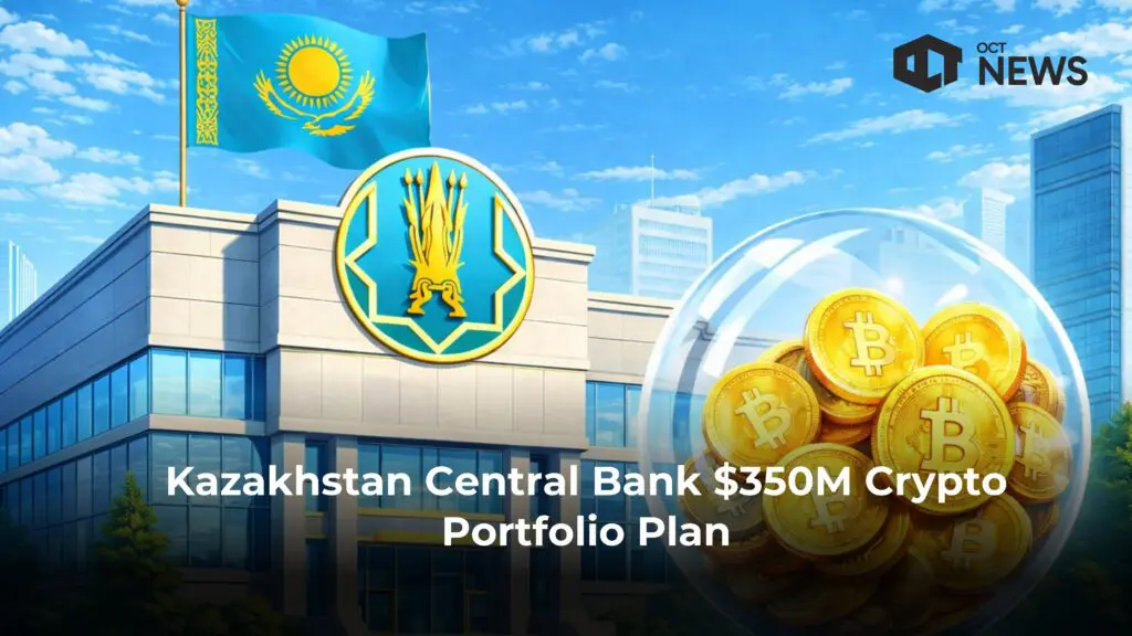 Kazakhstan Central Bank $350M Crypto Portfolio Plan