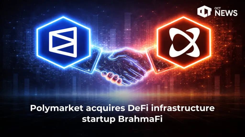 Polymarket acquires BrahmaFi in third major deal within a year