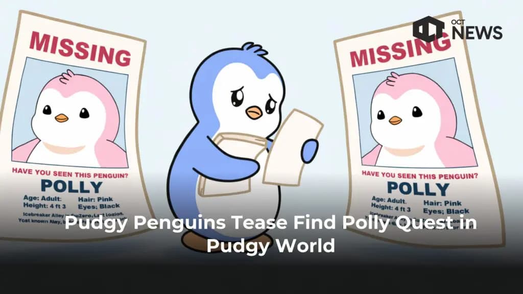 Pudgy Penguins Tease Find Polly Quest in Pudgy World