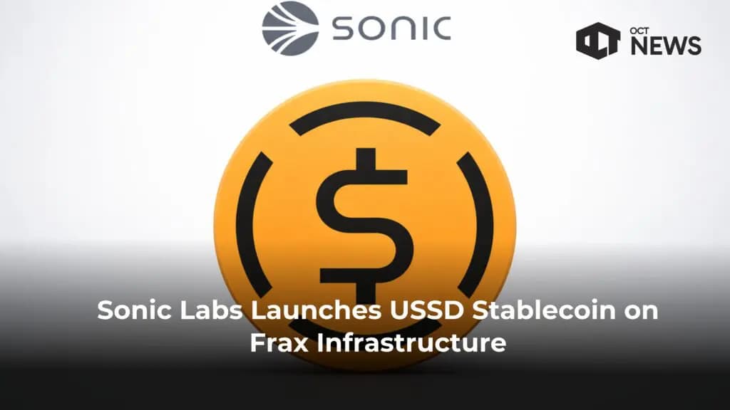 Sonic Labs Launches USSD Stablecoin on Frax Infrastructure image