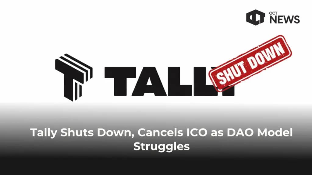 Tally Shuts Down, Cancels ICO as DAO Model Struggles