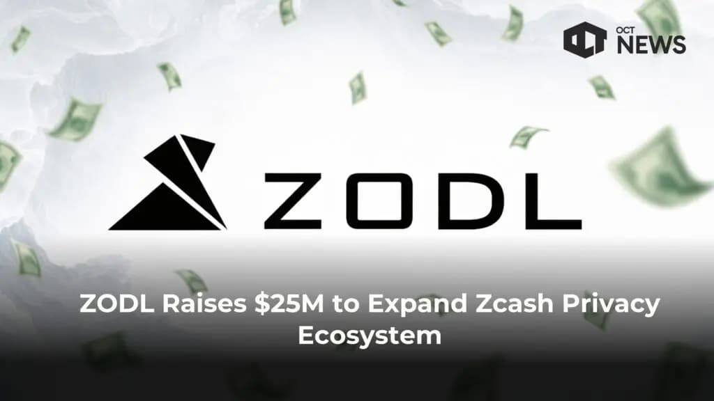 ZODL Raises $25M to Expand Zcash Privacy Ecosystem image