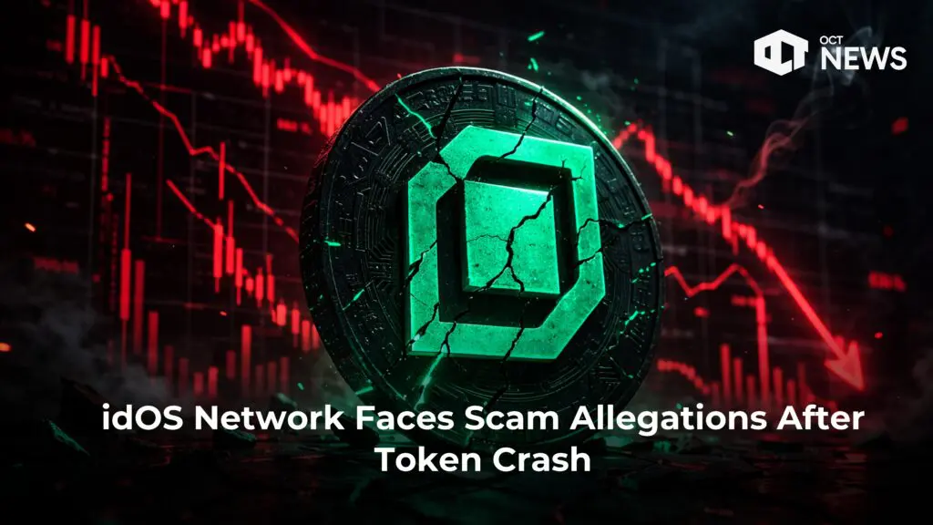 idOS Network Faces Scam Allegations After Token Crash