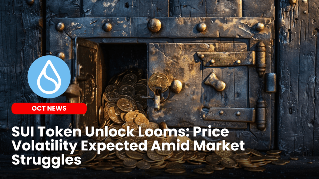 SUI Token Unlock Looms: Price Volatility Expected Amid Market Struggles