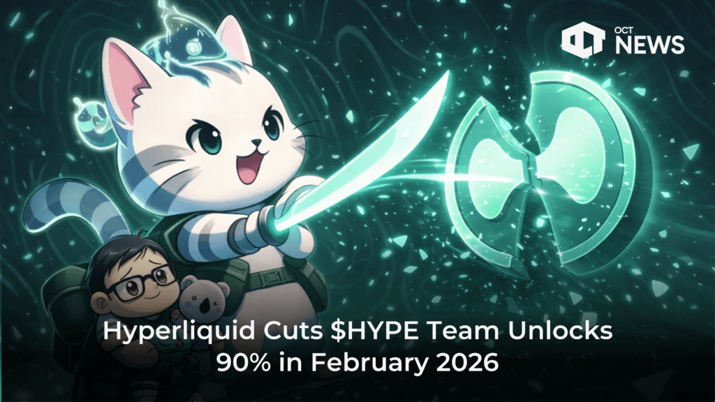 Hyperliquid Cuts $HYPE Team Unlocks 90% in February 2026