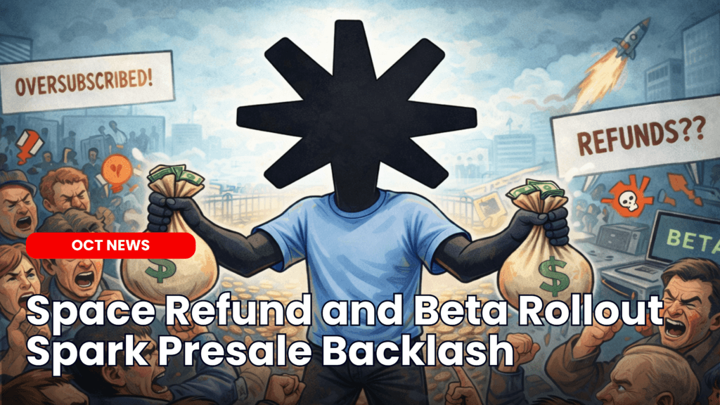 Space Refund and Beta Rollout Spark Presale Backlash